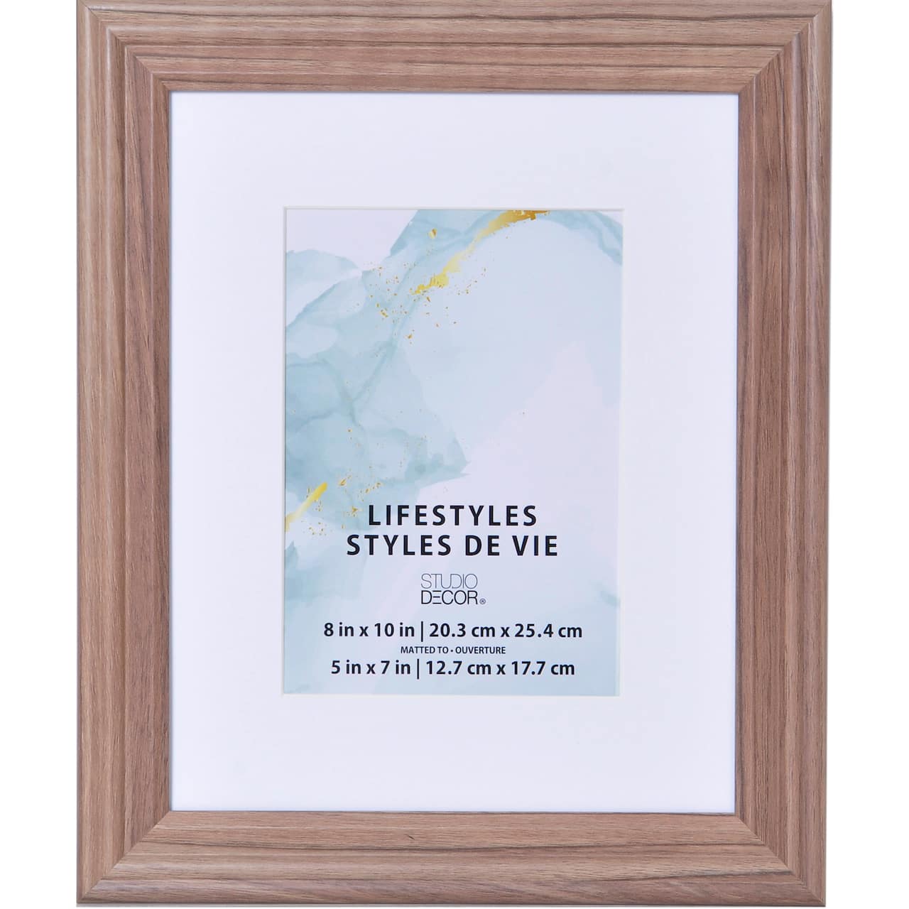 6 Pack: Brown Frame with Mat, Lifestyles by Studio Décor®